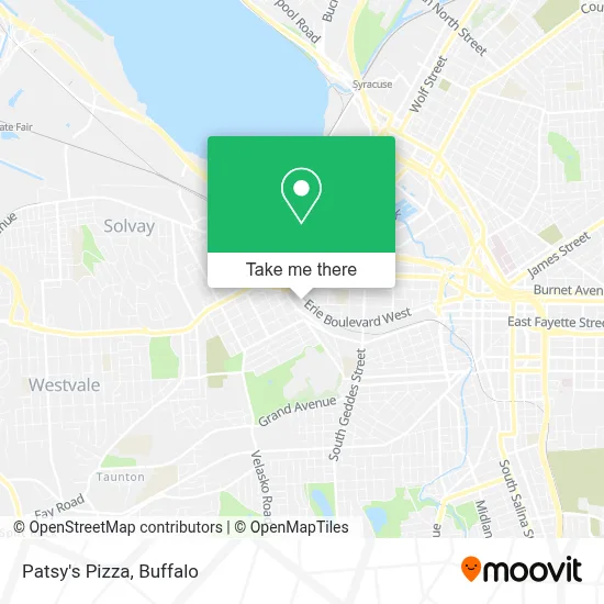 Patsy's Pizza map