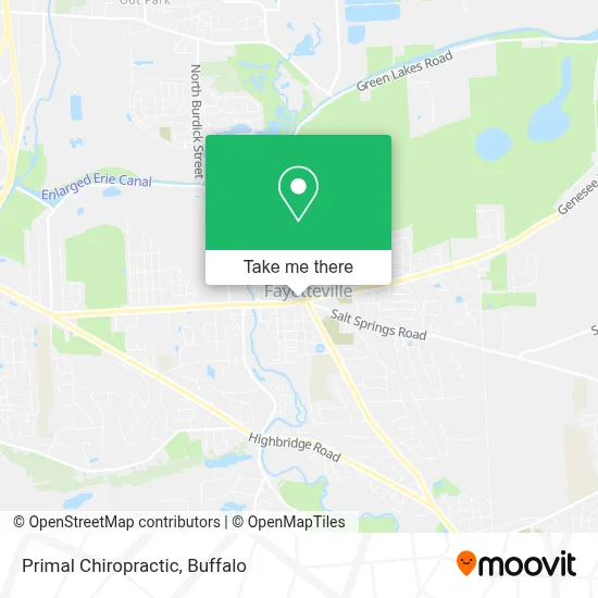 Primal Chiropractic map