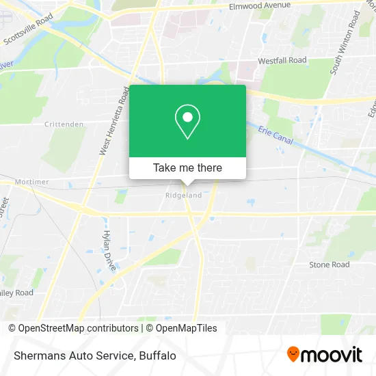 Shermans Auto Service map