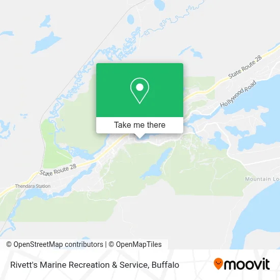 Rivett's Marine Recreation & Service map