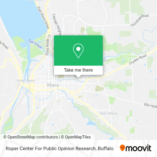Roper Center For Public Opinion Research map