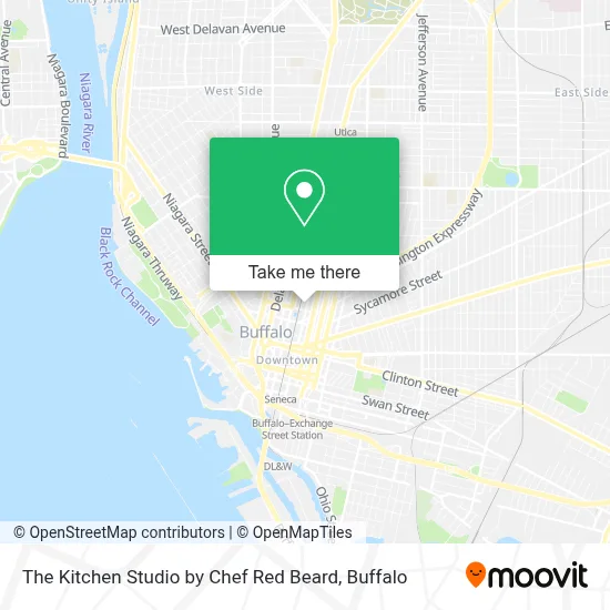 The Kitchen Studio by Chef Red Beard map