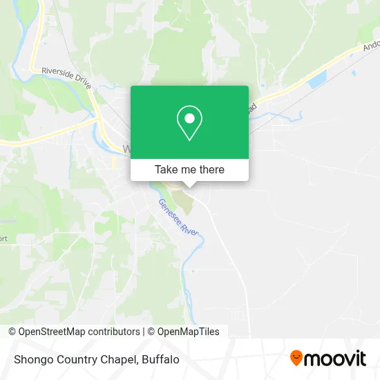 Shongo Country Chapel map