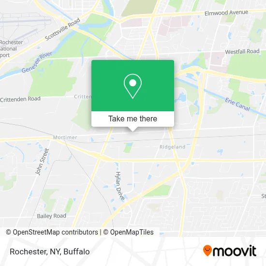 Rochester, NY map