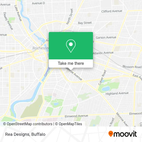 Rea Designs map