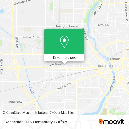 Rochester Prep Elementary map