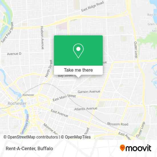 Rent-A-Center map