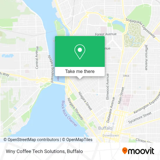 Wny Coffee Tech Solutions map