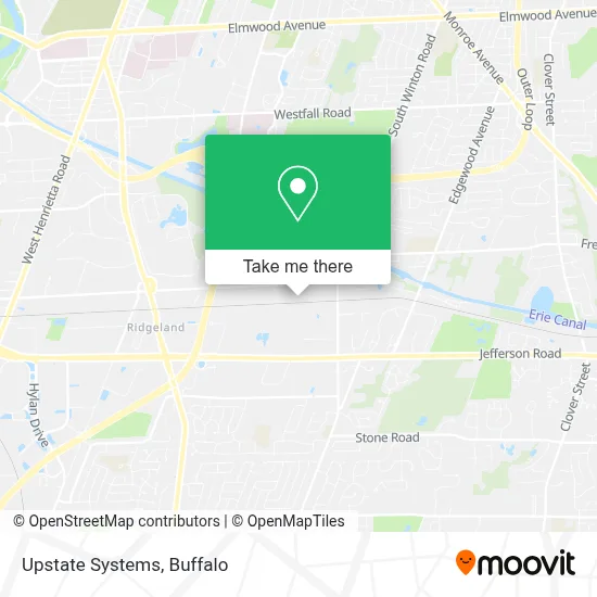 Upstate Systems map