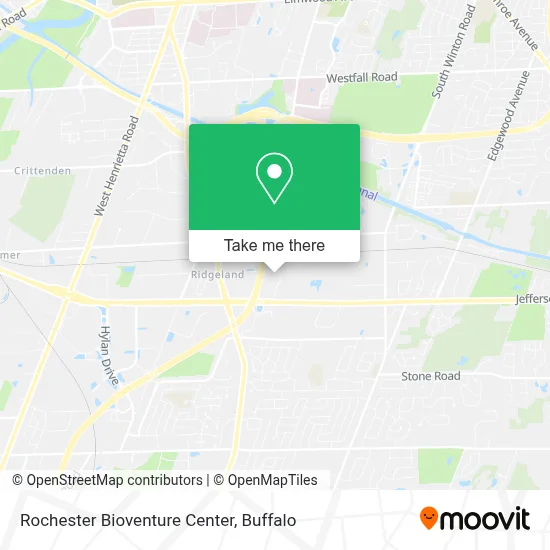 Rochester Bioventure Center map