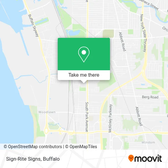 Sign-Rite Signs map