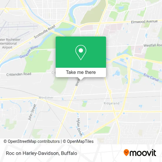 Roc on Harley-Davidson map