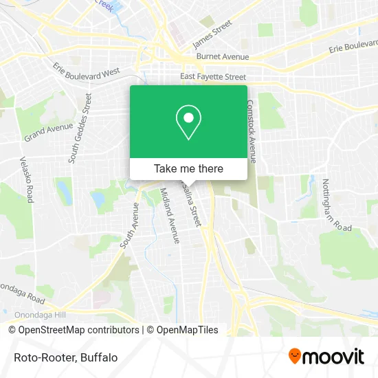 Roto-Rooter map