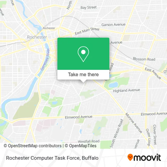 Rochester Computer Task Force map