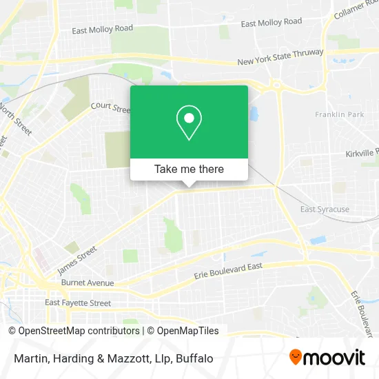 Martin, Harding & Mazzott, Llp map