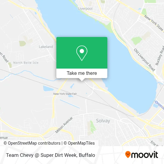 Team Chevy @ Super Dirt Week map