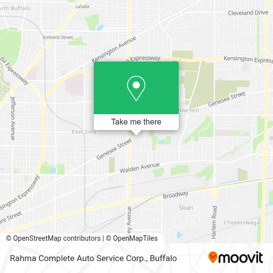 Rahma Complete Auto Service Corp. map