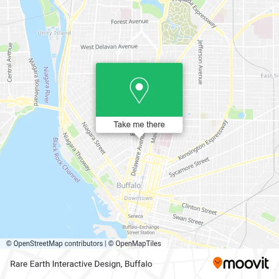 Rare Earth Interactive Design map