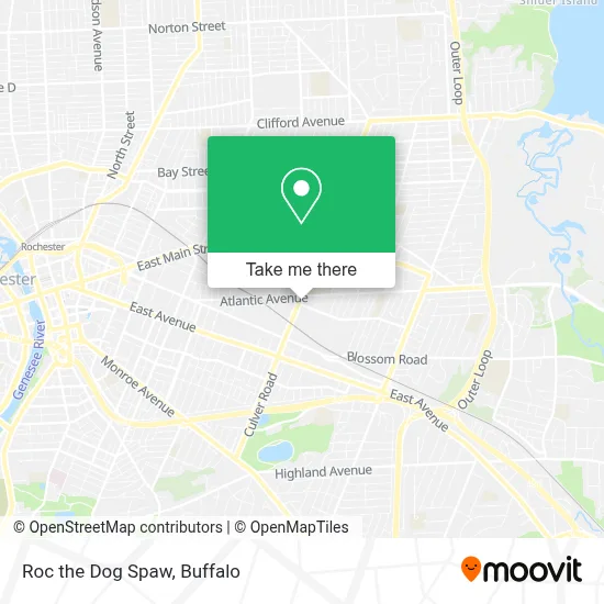 Roc the Dog Spaw map