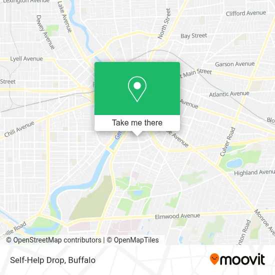 Self-Help Drop map