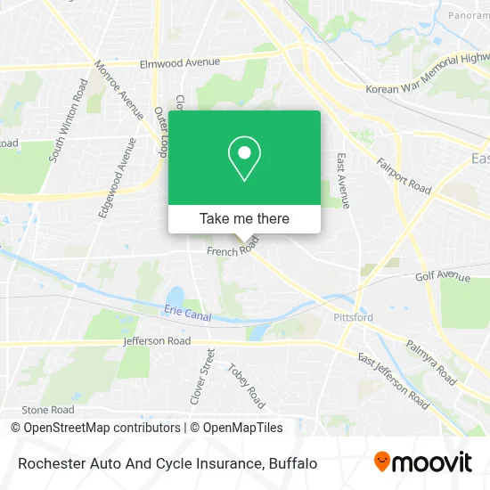 Rochester Auto And Cycle Insurance map