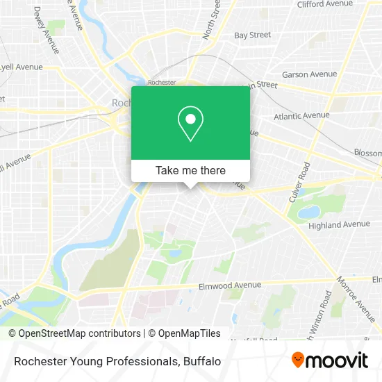 Rochester Young Professionals map