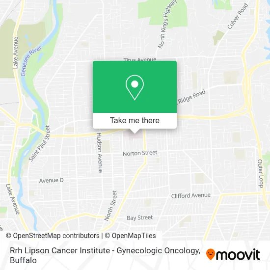 Rrh Lipson Cancer Institute - Gynecologic Oncology map