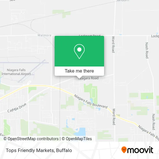 Tops Friendly Markets map