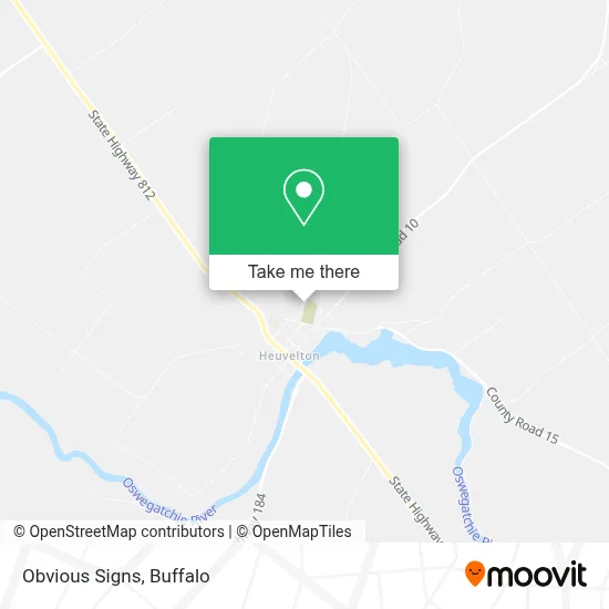 Obvious Signs map