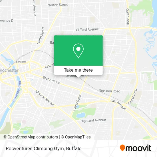 Rocventures Climbing Gym map