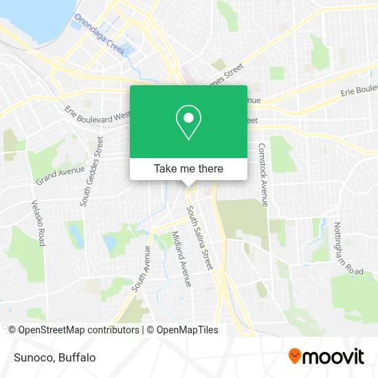 Sunoco map