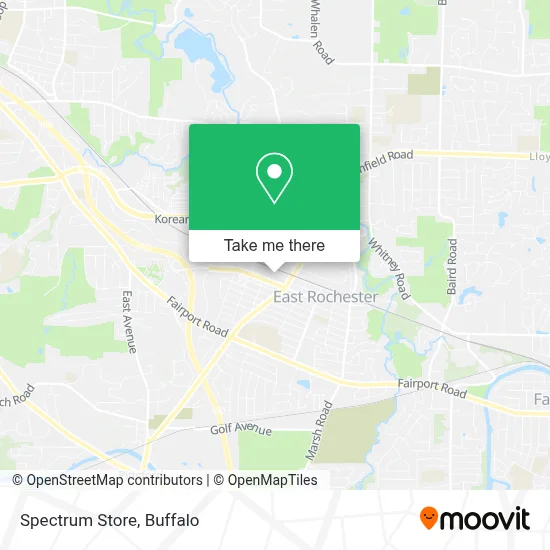 Spectrum Store map