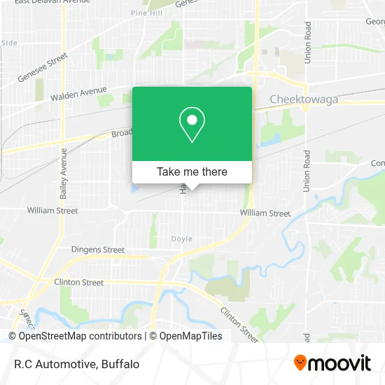 R.C Automotive map