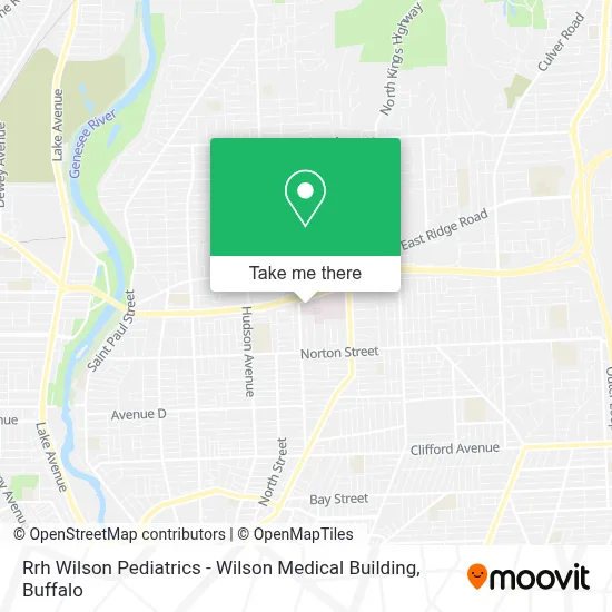 Rrh Wilson Pediatrics - Wilson Medical Building map