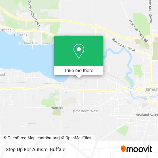 Step Up For Autism map
