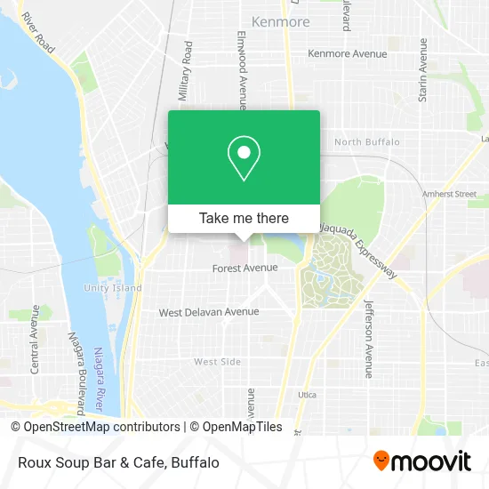 Roux Soup Bar & Cafe map