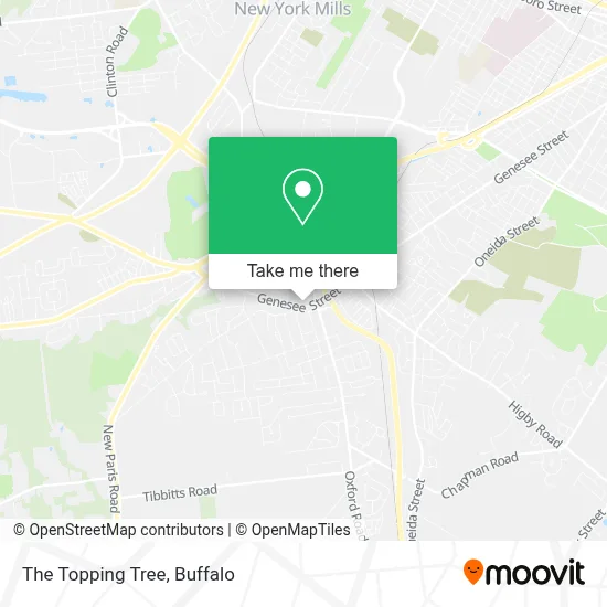 The Topping Tree map