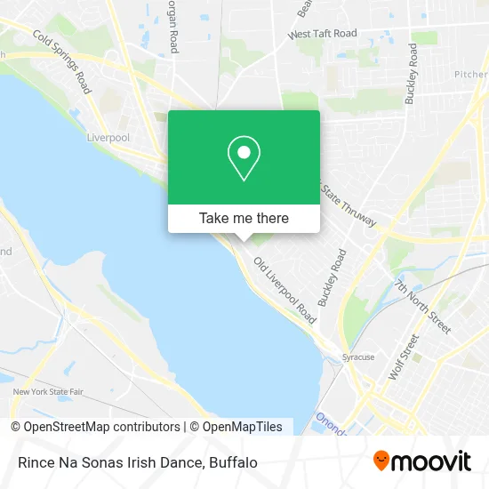 Rince Na Sonas Irish Dance map