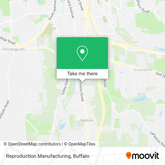 Reproduction Manufacturing map