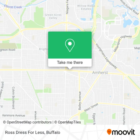 Ross Dress For Less map