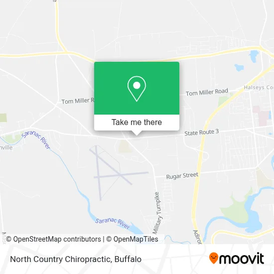 North Country Chiropractic map