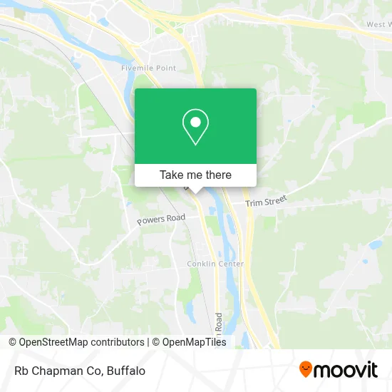 Rb Chapman Co map