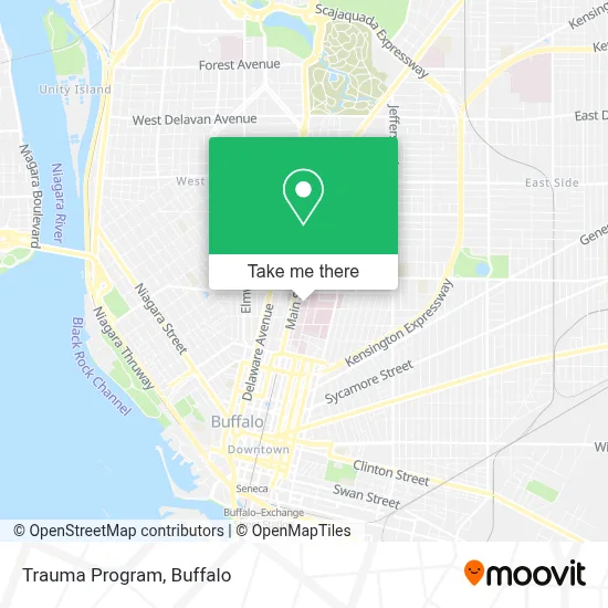 Trauma Program map