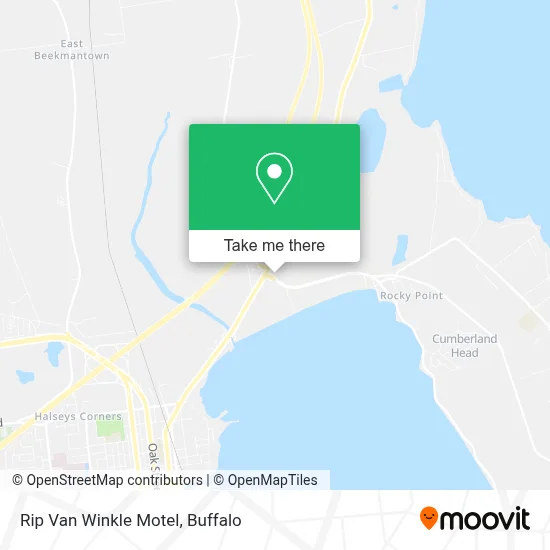 Rip Van Winkle Motel map