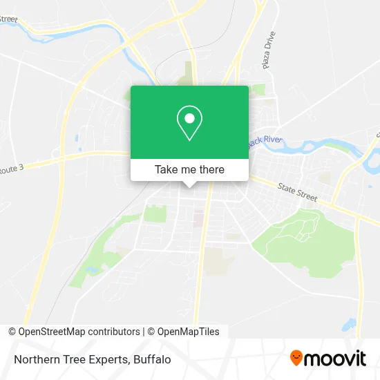 Northern Tree Experts map