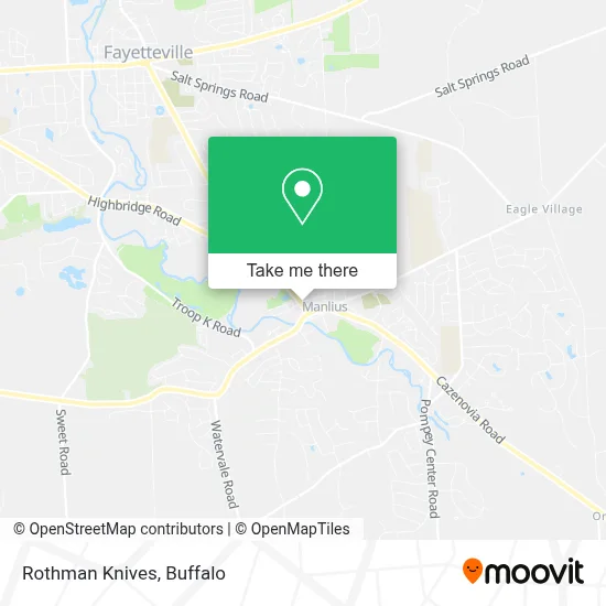 Rothman Knives map