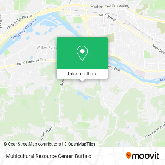 Multicultural Resource Center map