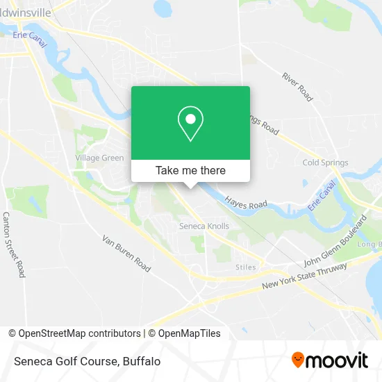 Seneca Golf Course map