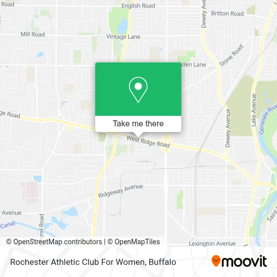 Rochester Athletic Club For Women map