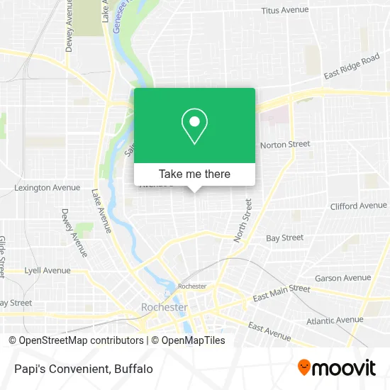 Papi's Convenient map